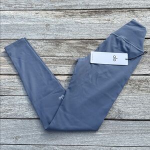 ALO Softsculpt High-Waist Legging Bluestone size Xs nwt